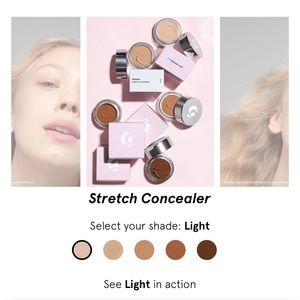 Glossier stretch concealer (Light)